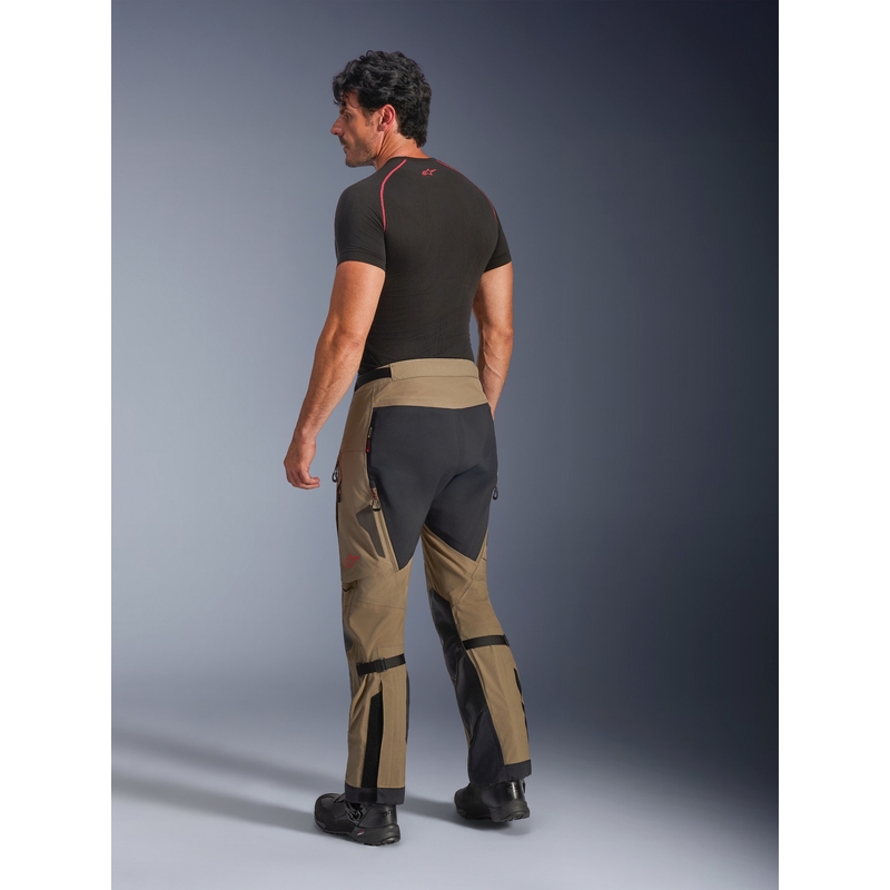 Alpinestar Nazca 3L Gore-Tex PRO Motorradhose hellbraun-schwarz