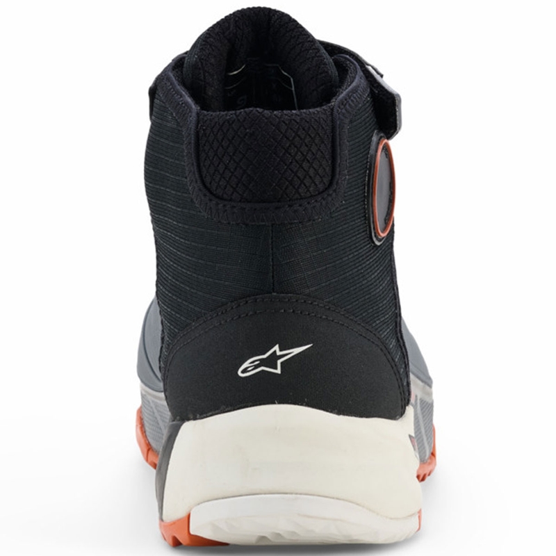 Alpinestars CR-X Drystar Motorradstiefel schwarz-dunkelgrau-orange