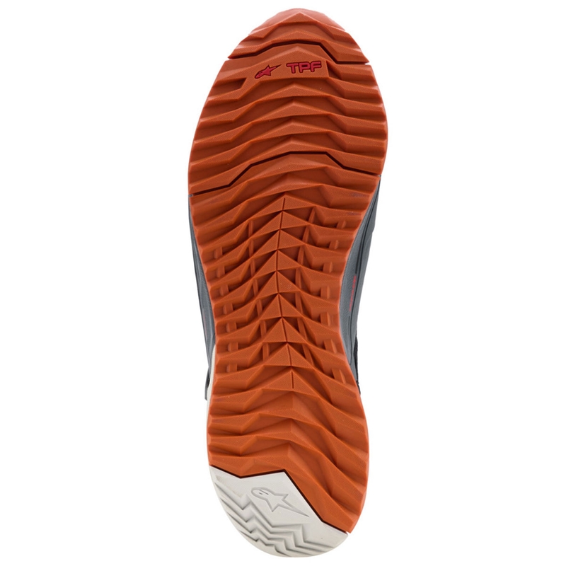 Alpinestars CR-X Drystar Motorradstiefel schwarz-dunkelgrau-orange