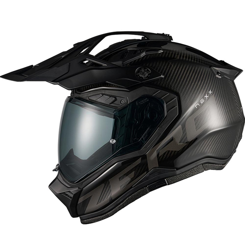 Enduro-Motorradhelm Nexx X.Rally Zero PRO schwarz