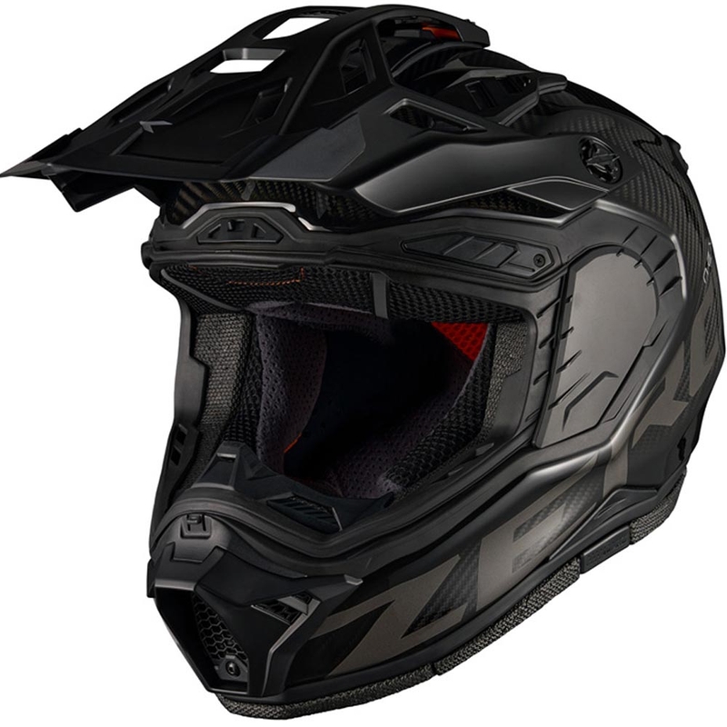 Enduro-Motorradhelm Nexx X.Rally Zero PRO schwarz