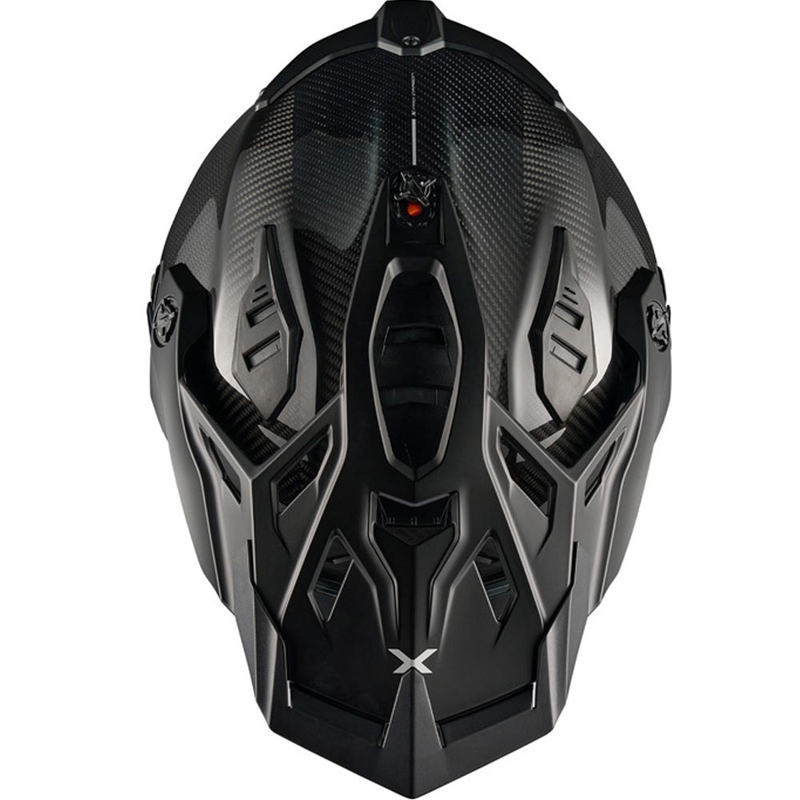 Enduro-Motorradhelm Nexx X.Rally Zero PRO schwarz