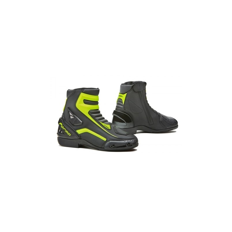 Forma Axel schwarz-fluo gelb Motorradstiefel Ausverkauf
