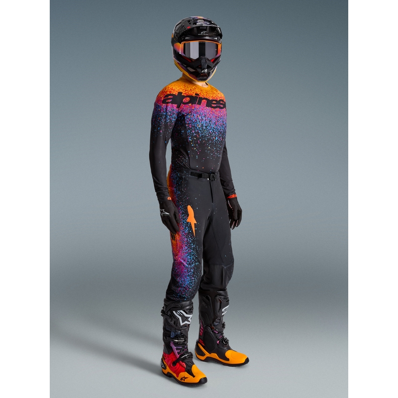 Alpinestars Supertech Limited Edition Black Hole Motocross-Trikot, schwarz