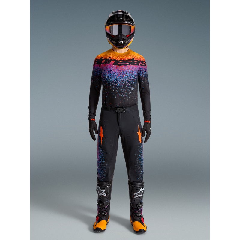 Alpinestars Supertech Limited Edition Black Hole Motocross-Trikot, schwarz