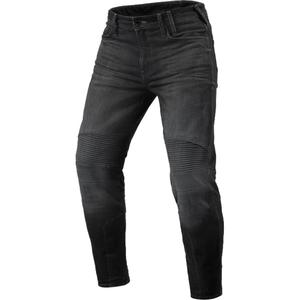 Revit Moto 2 TF Schwarze Motorradjeans