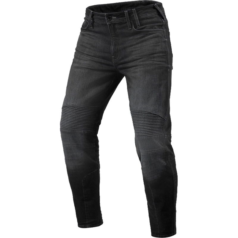 Revit Moto 2 TF Schwarze Motorradjeans