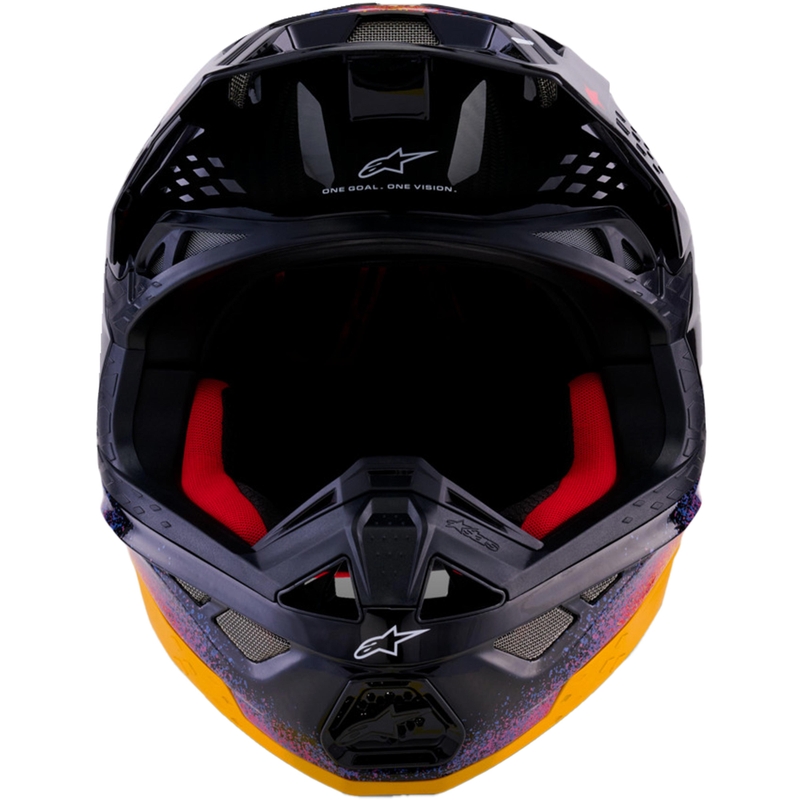 Alpinestars Supertech S-M10 Motocross-Helm in limitierter Auflage, Black Hole, schwarz