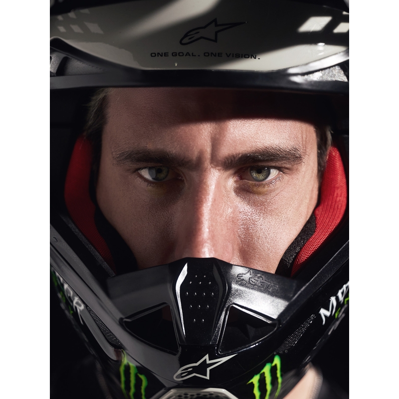 Alpinestars Techstar Motocross-Trikot in limitierter Auflage, Wolf Dust, Sand-Schwarz