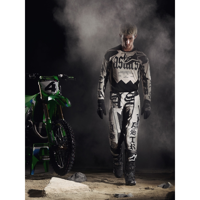 Alpinestars Techstar Limited Edition Wolf Dust Motocross-Hose, sand-schwarz