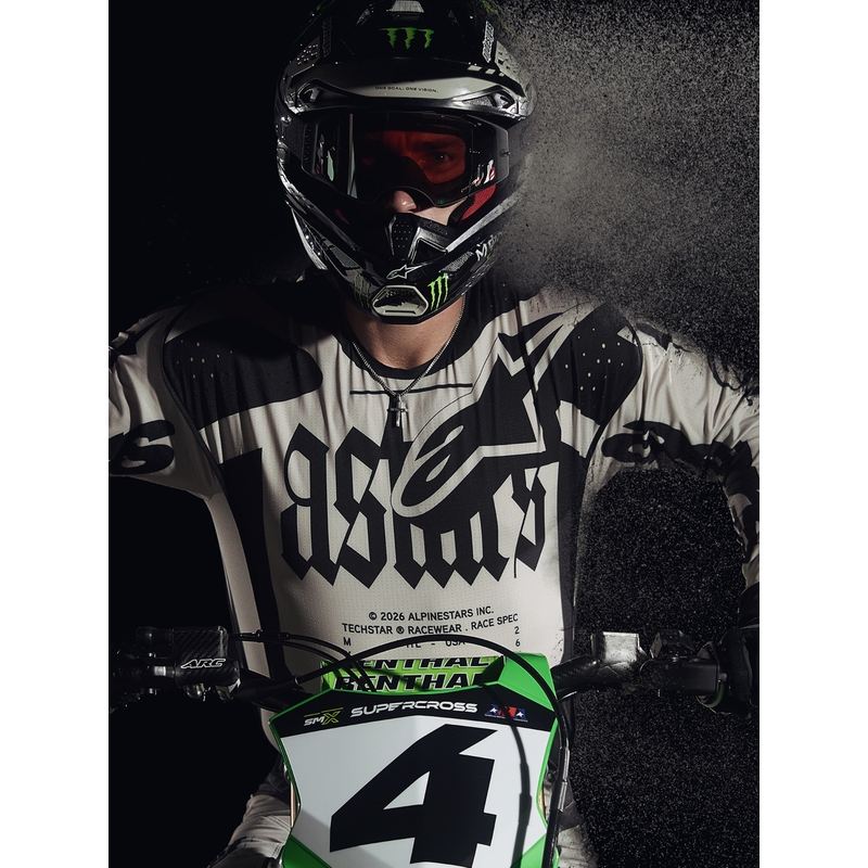 Alpinestars Techstar Limited Edition Wolf Dust Motocross-Hose, sand-schwarz