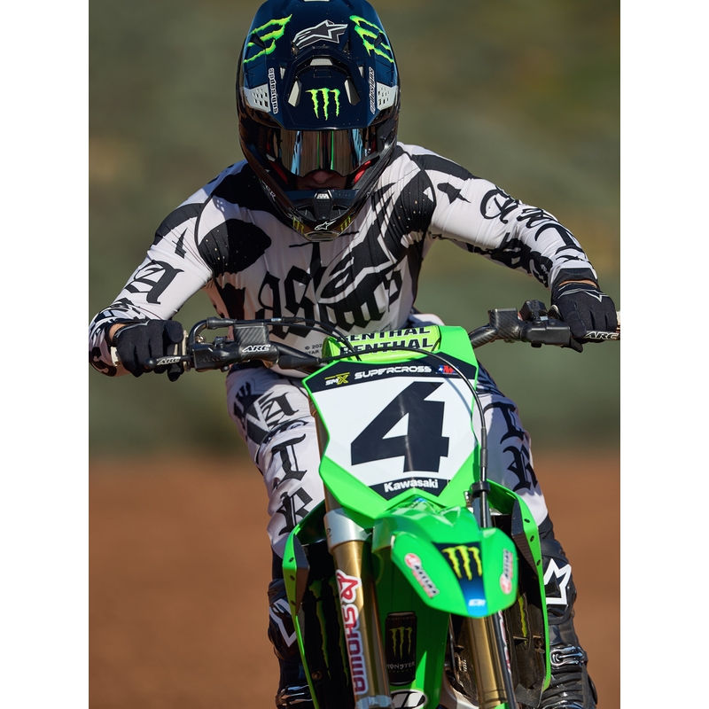 Alpinestars Techstar Limited Edition Wolf Dust Motocross-Hose, sand-schwarz