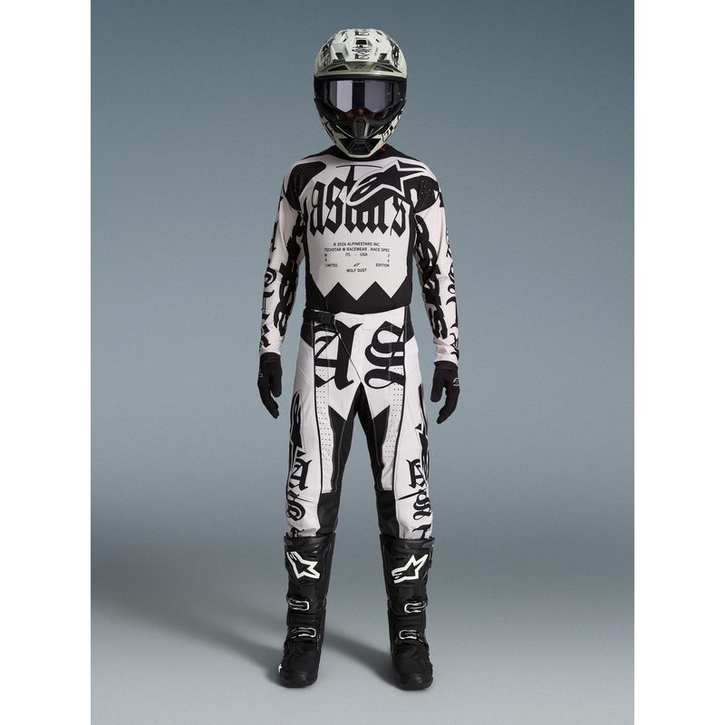Alpinestars Techstar Limited Edition Wolf Dust Motocross-Hose, sand-schwarz