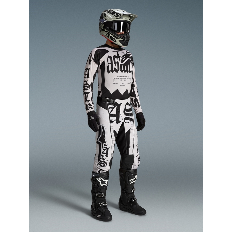 Alpinestars Techstar Limited Edition Wolf Dust Motocross-Hose, sand-schwarz
