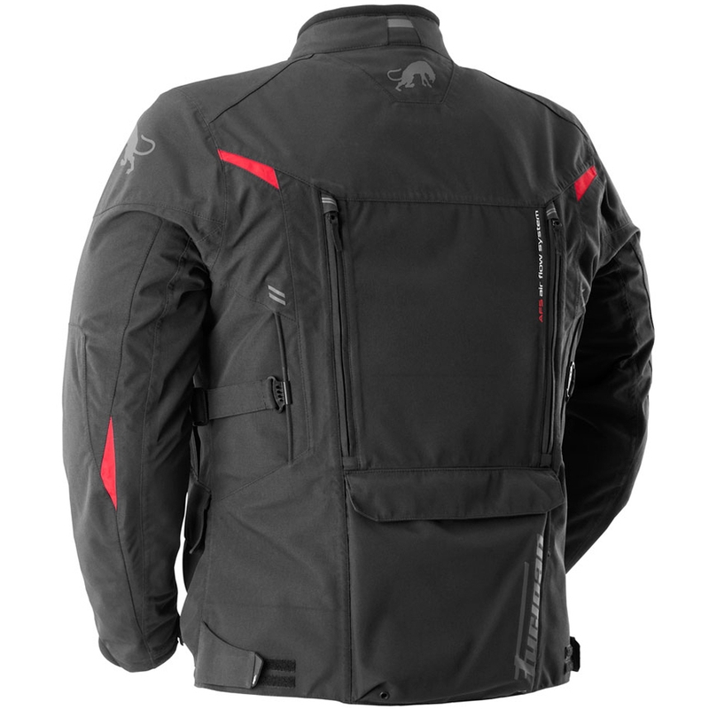 Furygan CHALLENGER 3C PRIMALOFT® Motorradjacke schwarz-rot