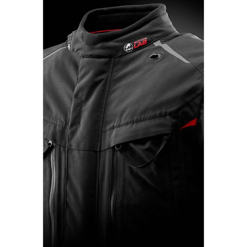 Furygan CHALLENGER 3C PRIMALOFT® Motorradjacke schwarz-rot