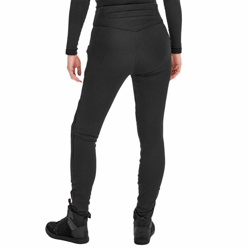 Shima Vesper Damen-Motorradhose mit verlängertem Bund, schwarz