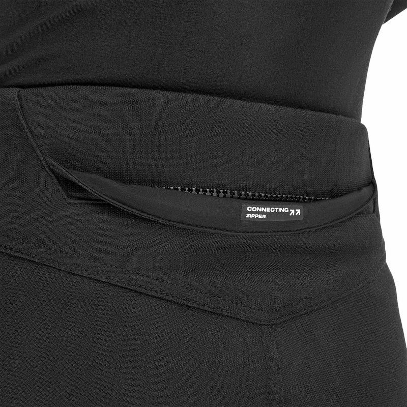 Shima Vesper Damen-Motorradhose mit verlängertem Bund, schwarz