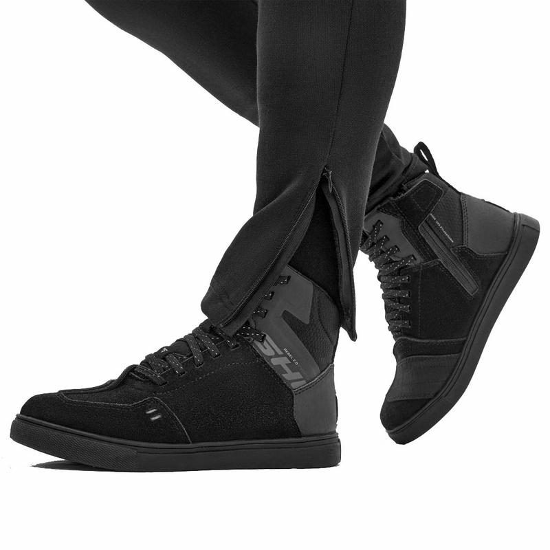 Shima Vesper Damen-Motorradhose mit verlängertem Bund, schwarz