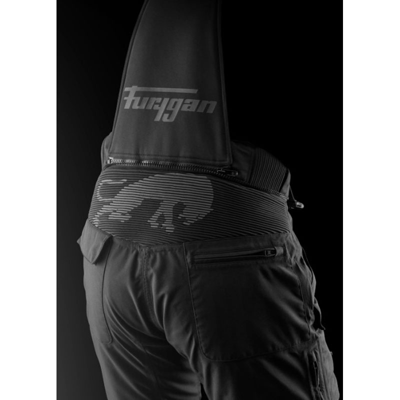 Furygan Redington 3C PRIMALOFT® Motorradhose schwarz