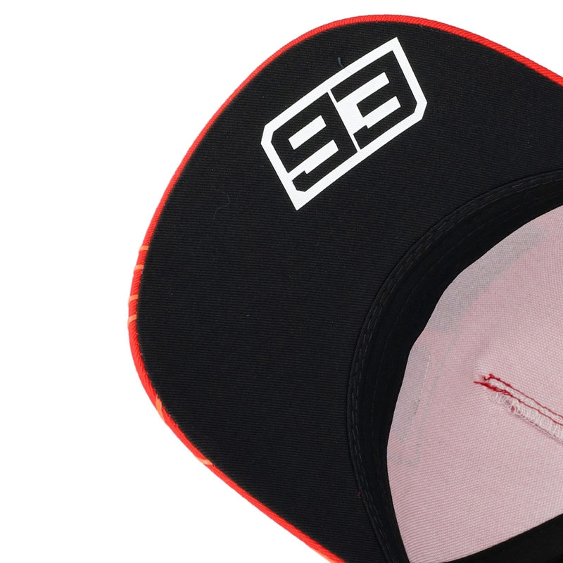 Ducati Corse Marc Marquez 93 Box Logo Kappe schwarz-rot