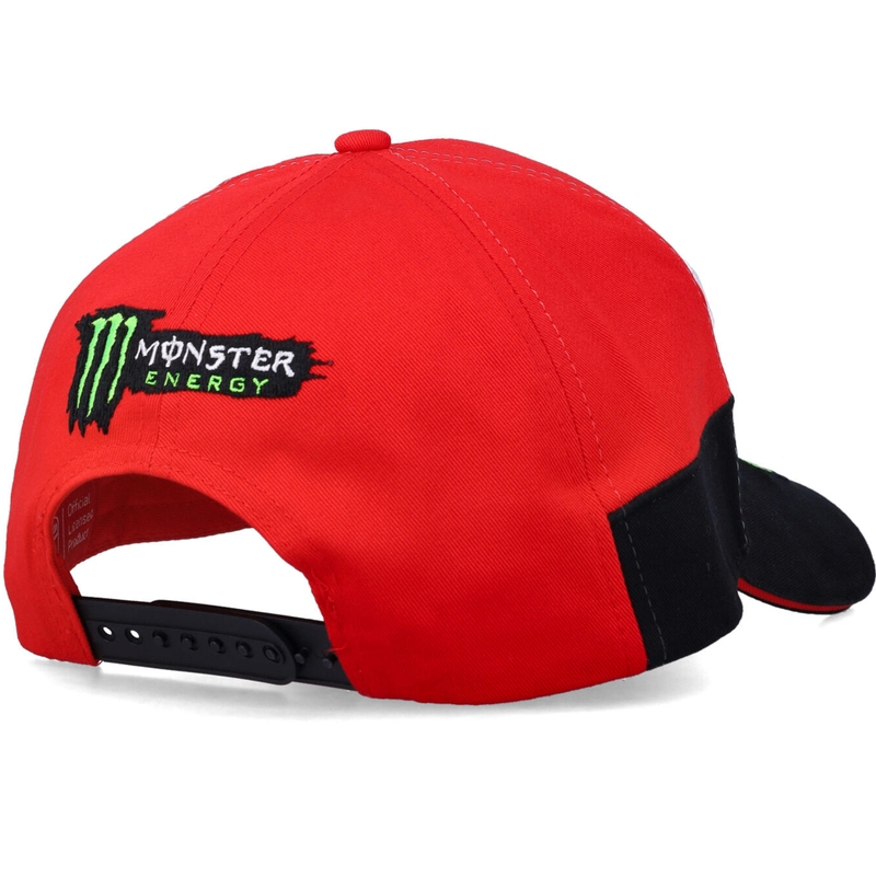 Ducati Corse Monster Diagonalkappe schwarz-rot