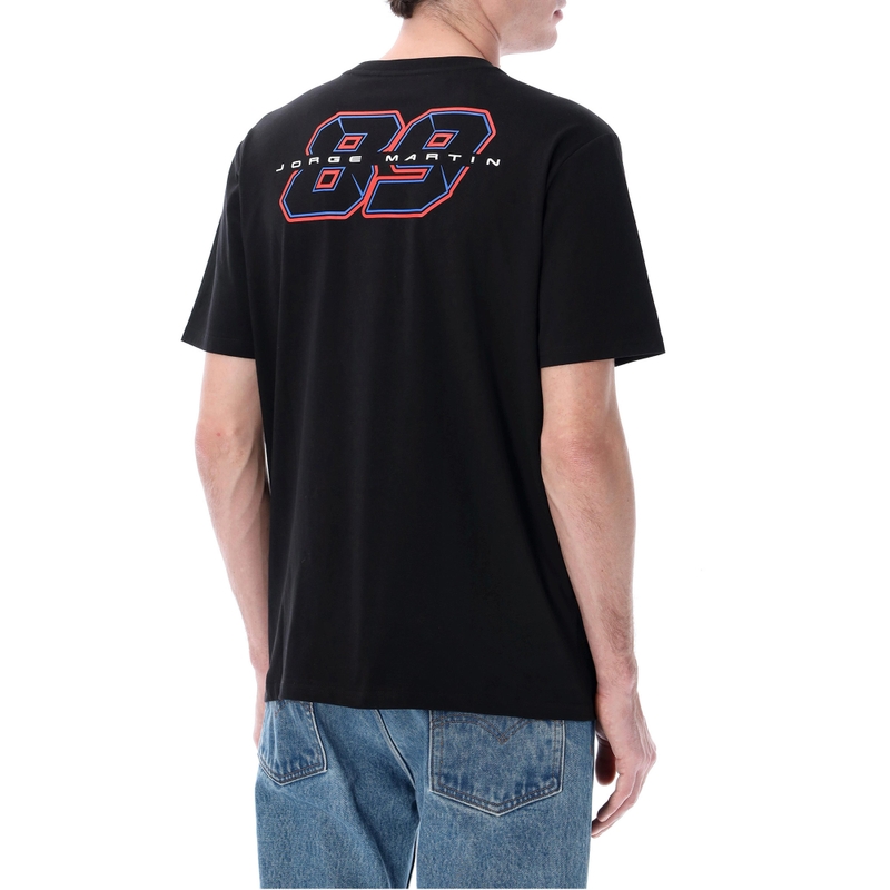 Jorge Martin 89 Fotomotorrad-T-Shirt schwarz