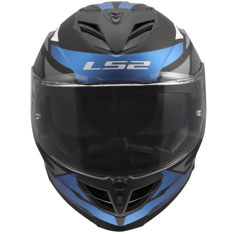 Integralhelm LS2 FF818 Storm III Komai schwarz-blau