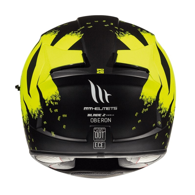 MT Blade 2 SV Oberon schwarz-fluo gelb integral Motorradhelm Ausverkauf