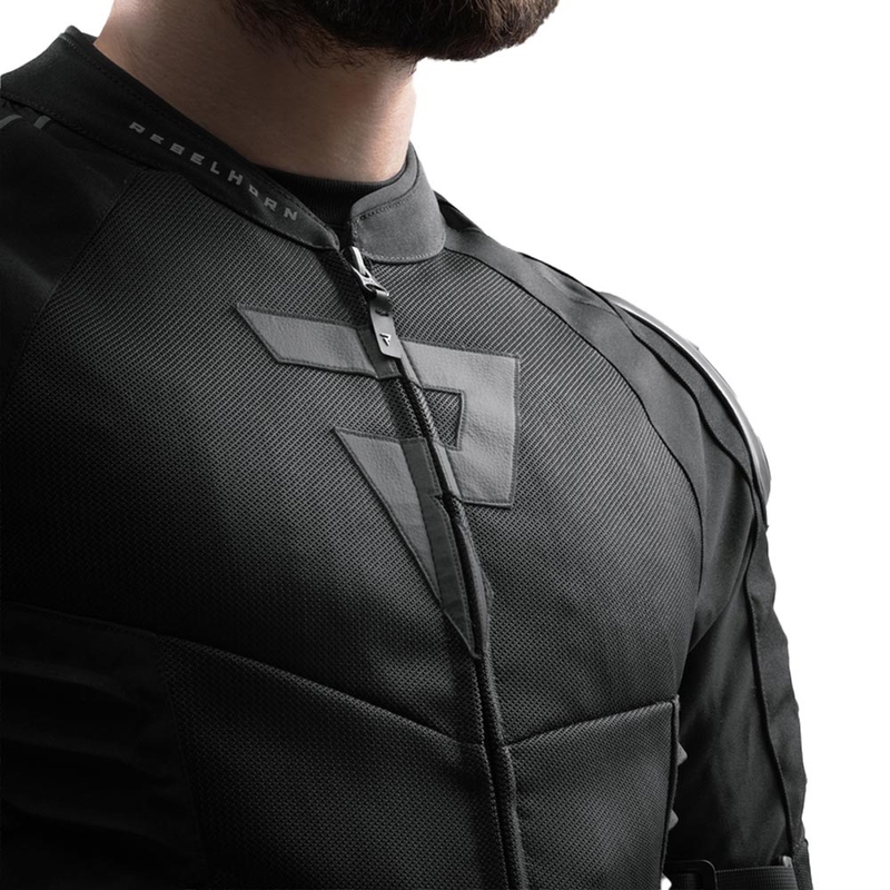 Rebelhorn Vandal 2 Air Motorradjacke schwarz