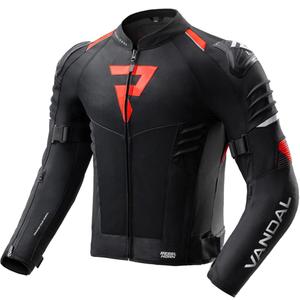 Rebelhorn Vandal 2 Air Motorradjacke schwarz-rot