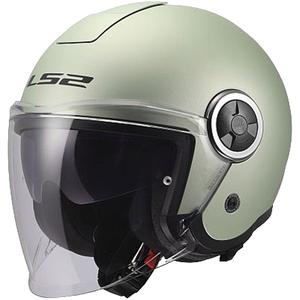 Offener Motorradhelm LS2 OF620 Classy Solid matt grau-komet