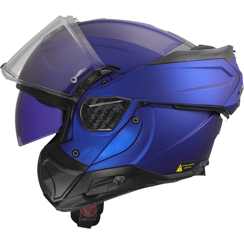Klappbarer Motorradhelm LS2 FF910 Advant II, Uni-Matt-Marineblau