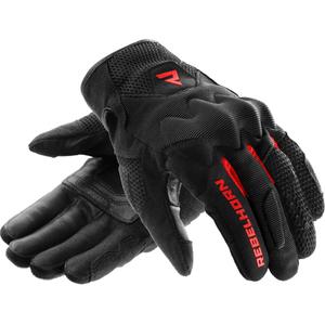 Rebelhorn Core Motorradhandschuhe schwarz-rot