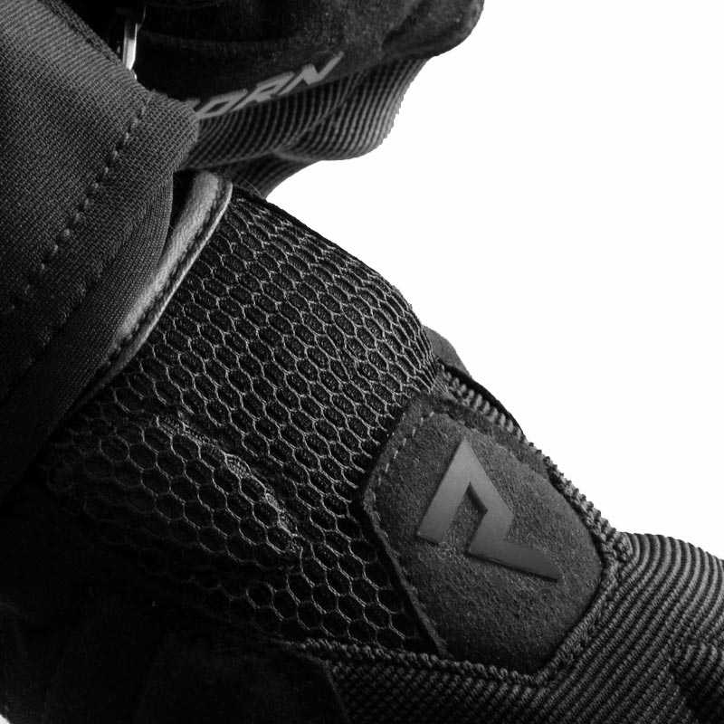 Rebelhorn Core Motorradhandschuhe, schwarz-grau-fluoreszierend gelb