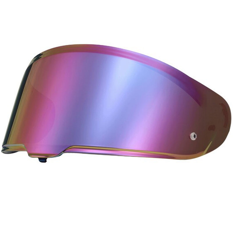 Visier für Motorradhelme LS2 FF807/FF817, verspiegelt, lila