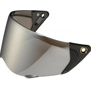 Scorpion KDF-19 Visier für Motorradhelme EXO-HX1/CARBON hellsilber