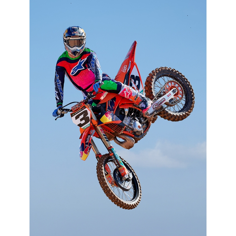 Alpinestars Supertech Limited Edition Records Motocross-Trikot – Grau