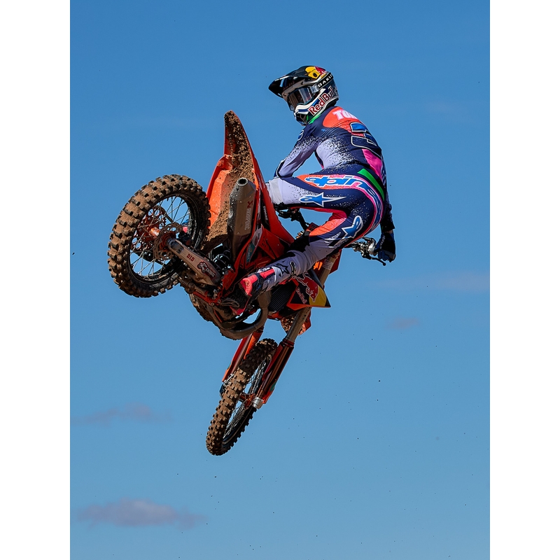 Alpinestars Supertech Limited Edition Records Motocross-Hose Grau