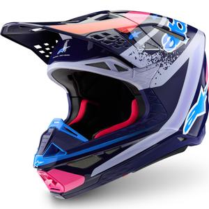 Alpinestars Supertech S-M10 Limited Edition Records Motocross-Helm Grau