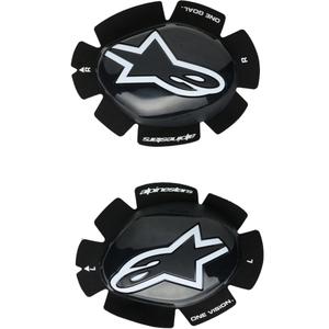 Alpinestars GP Plus Sturzpads, 2 Stück, schwarz-weiß