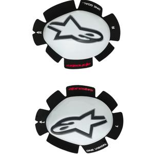 Alpinestars GP Tech Knieschleifer weiß-schwarz