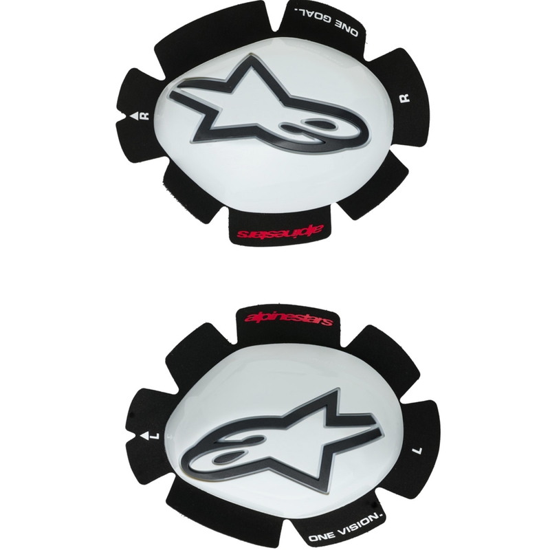 Alpinestars GP Tech Knieschleifer weiß-schwarz
