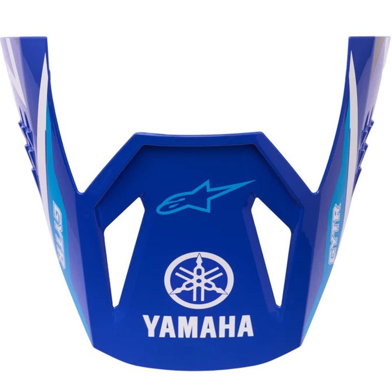 Alpinestars S-M3 Yamaha Kollektion Motorradhelm Visier blau-weiß