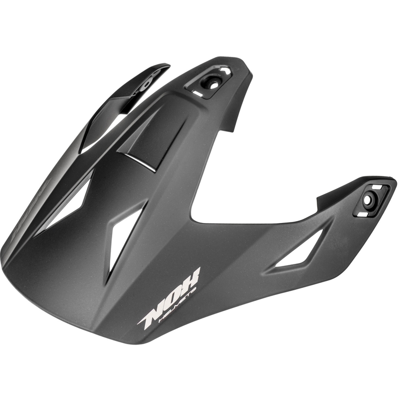 Visier für Motorradhelme Nox N350, matt schwarz
