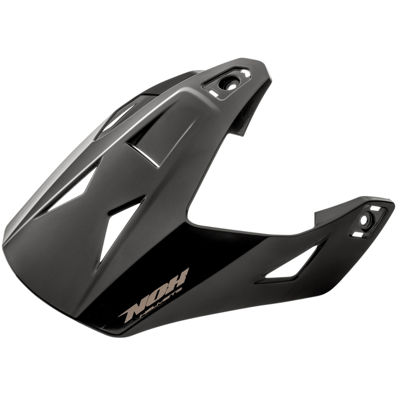 Visier für Motorradhelme Nox N350 schwarz