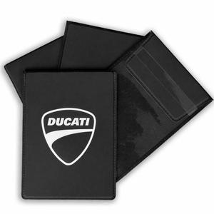 Ducati technisches Kennzeichenabdeckungs-Logo schwarz-weiß