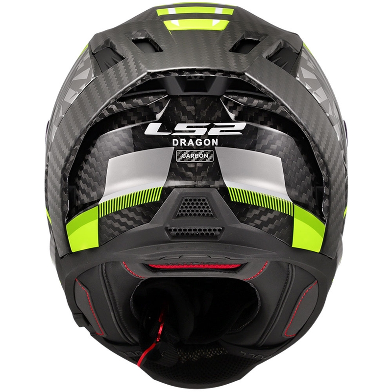 Integralhelm Motorrad LS2 FF807 Dragon Trax fluo gelb