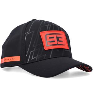Ducati Marc Marquez Technical Baseball Cap 93 Patch schwarz