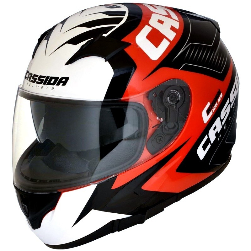 Integralhelm Cassida Integral 2.0 Perimetric rot-schwarz-weiß-grau